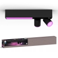 Philips - LED RGBW ściemnialna oprawa punktowa Hue CENTRIS 2xGU10/4,2W/230V + LED/11W 2000-6500K