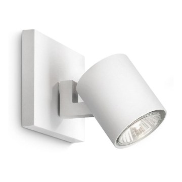 Philips - LED RGBW ściemnialna oprawa punktowa RUNNER 1xGU10/6,5W/230V 2700-6500K biała