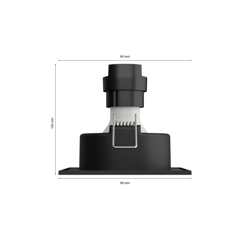 Philips - LED RGBW Ściemnialna oprawa wpuszczana Hue CENTURA 1xGU10/4,2W/230V 2000-6500K