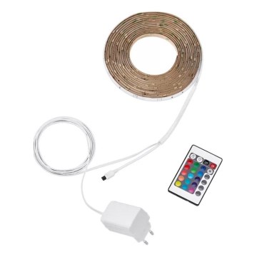 Philips - LED RGBW ściemnialna taśma 5 m, 12 W/230 V + pilot zdalnego sterowania
