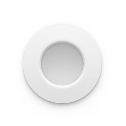 Philips - LED RGBW Ściemnialna łazienkowa oprawa wpuszczana Hue SLIM LED/8,3W/230V 2000-6500K IP44 biała