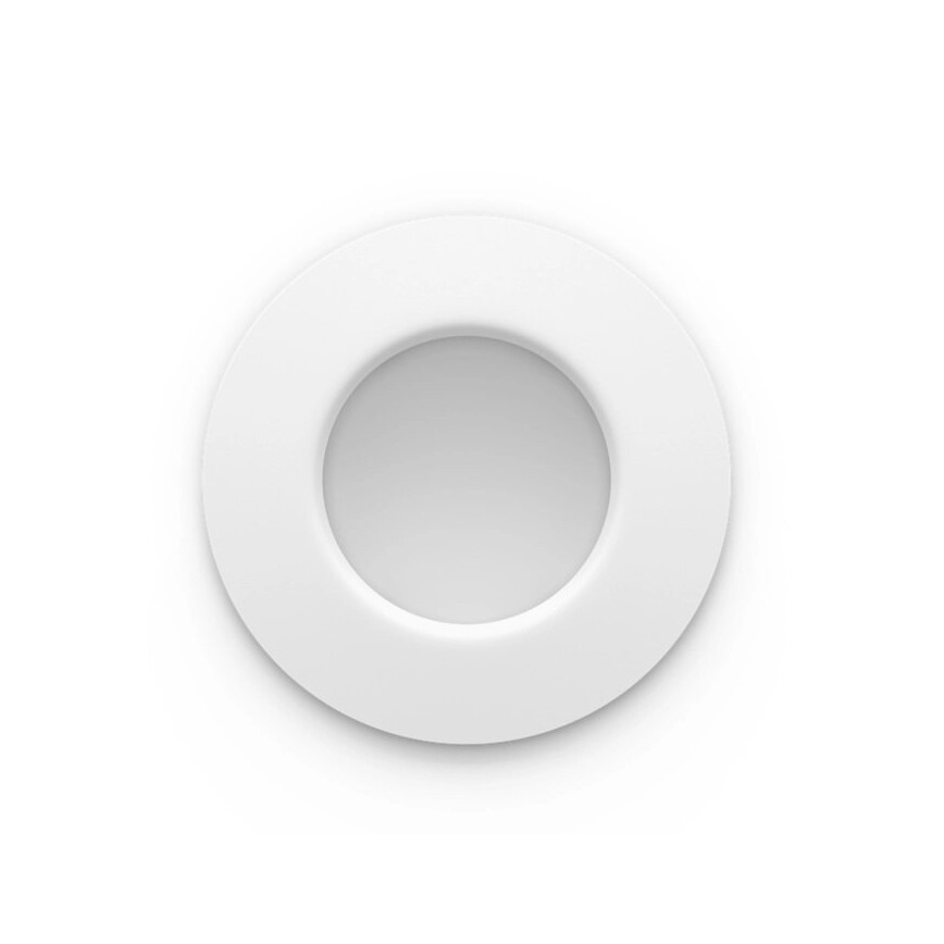 Philips - LED RGBW Ściemnialna łazienkowa oprawa wpuszczana Hue SLIM LED/8,3W/230V 2000-6500K IP44 biała