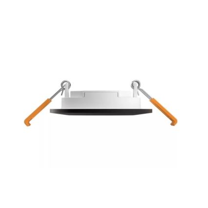 Philips - LED RGBW Ściemnialna łazienkowa oprawa wpuszczana Hue SLIM LED/8,3W/230V 2000-6500K IP44 czarna
