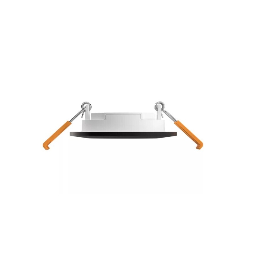 Philips - LED RGBW Ściemnialna łazienkowa oprawa wpuszczana Hue SLIM LED/8,3W/230V 2000-6500K IP44 czarna