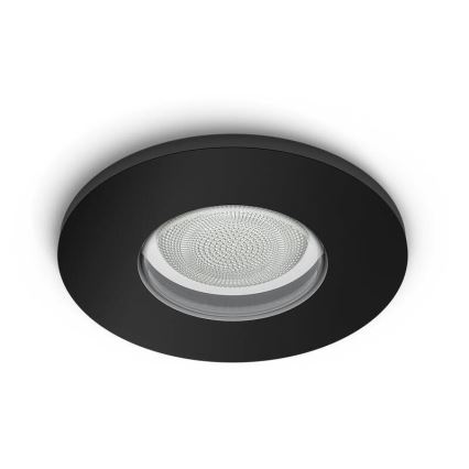 Philips - LED RGBW Ściemnialne wpuszczane oświetlenie łazienkowe Hue XAMENTO GU10/5,7W/230V IP44 2200-6500K