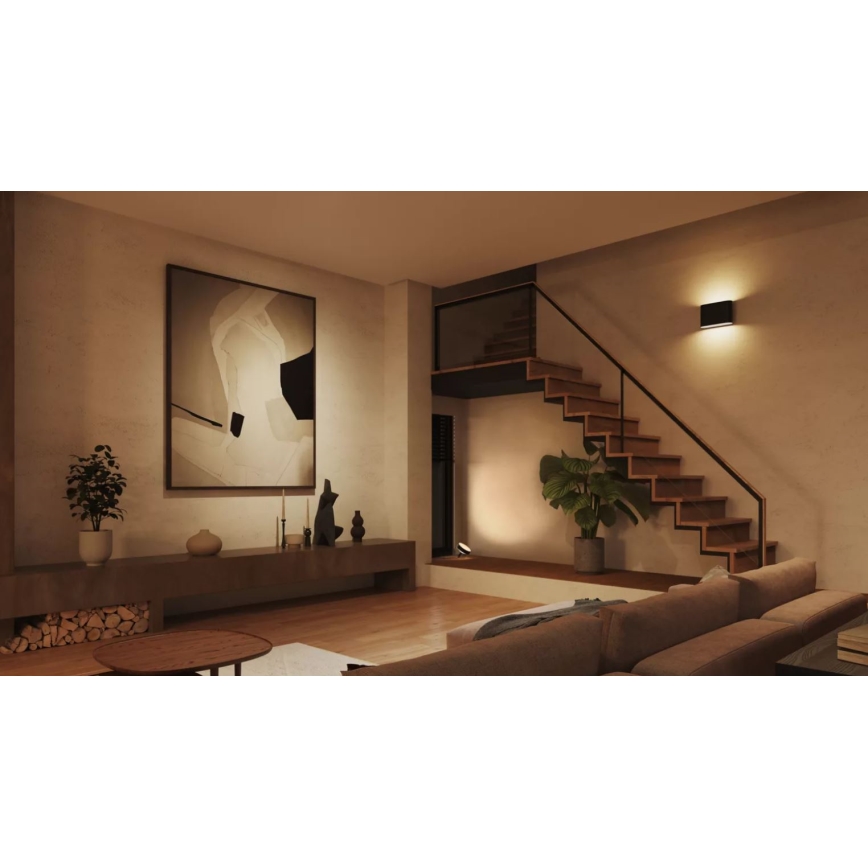 Philips - LED RGBW Ściemnialny kinkiet zewnętrzny Hue DYMERA 2xLED/10,2W/230V 2000-6500K IP44