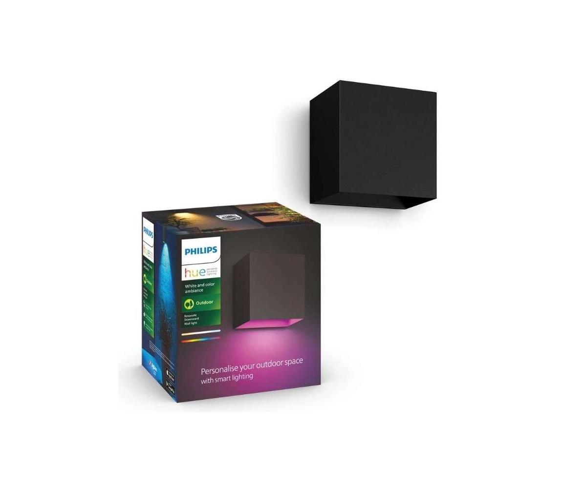 Philips - LED RGBW Ściemnialne oświetlenie zewnętrzne Hue RESONATE LED/8W/230V IP44