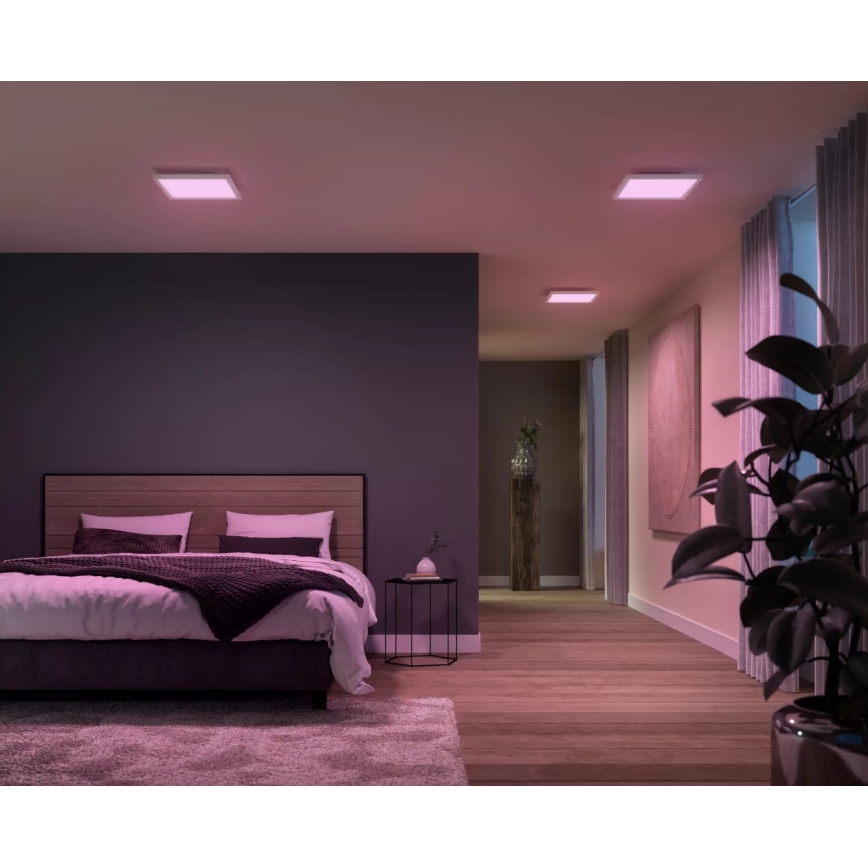 Philips - LED RGBW Ściemnialny plafon Hue SURIMU LED/27W/230V