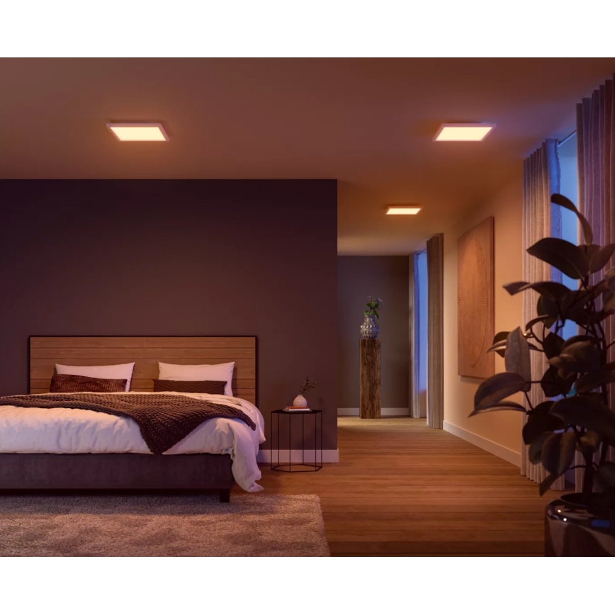 Philips - LED RGBW Ściemnialny plafon Hue SURIMU LED/27W/230V