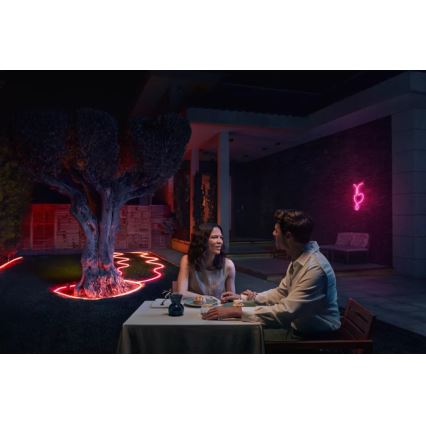 Philips - LED RGBW ściemnialna zewnętrzna taśma Hue NEON 10m LED/30W/230V 2200-6500K IP67