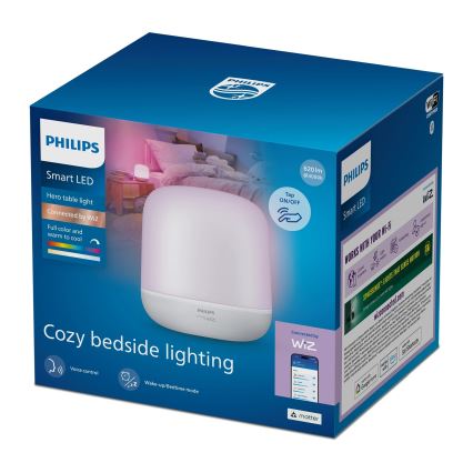 Philips - LED RGBW ściemnialna dotykowa lampa stołowa SMART LED/8,5W/230V 2200-6500K Wi-Fi