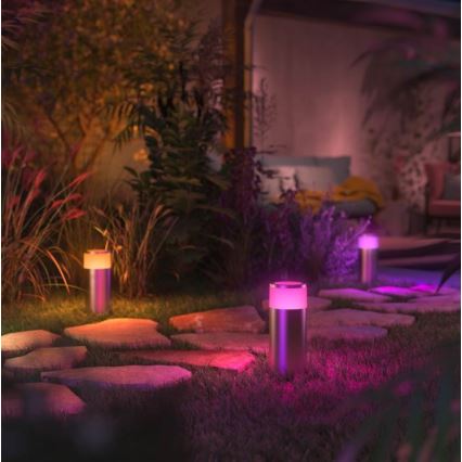 Philips - LED RGBW Ściemniana lampa zewnętrzna Hue CALLA LED/8W/230V IP44