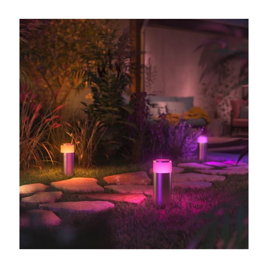 Philips - LED RGBW Ściemniana lampa zewnętrzna Hue CALLA LED/8W/230V IP44