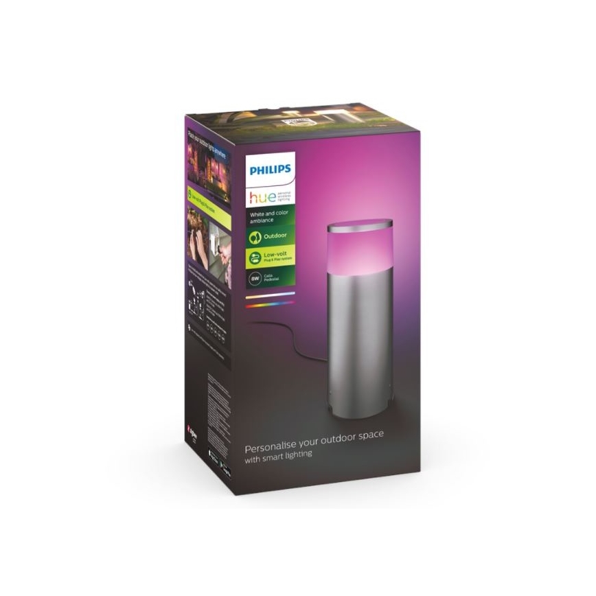 Philips - LED RGBW Ściemniana lampa zewnętrzna Hue CALLA LED/8W/230V IP44