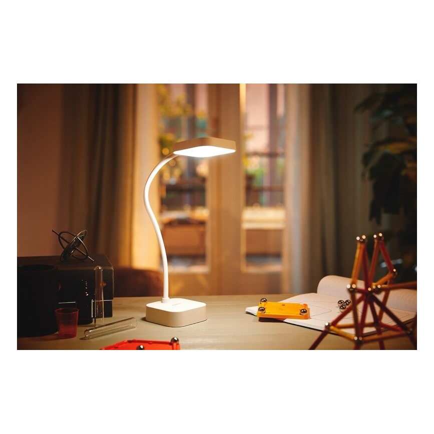 Philips - LED Ściemnialna dotykowa lampa stołowa ROCK LED/5W/5V 1800 mAh