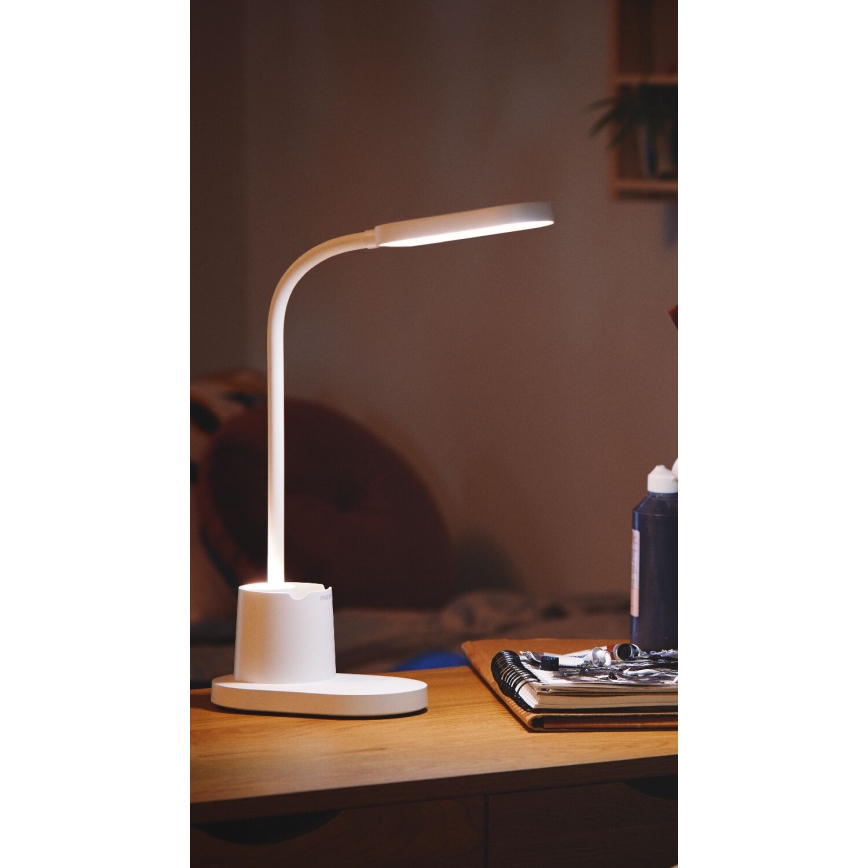 Philips - LED Ściemnialna dotykowa lampka stołowa BUCKET LED/7W/5V 3000/4000/5700K CRI 90