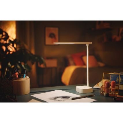 Philips - LED Ściemnialna dotykowa lampka stołowa TILPA LED/5W/5V