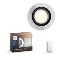 Philips - LED ściemnialna lampa Hue MILLISKIN 1xGU10/5,5W/230V + pilot do zdalnego sterowania