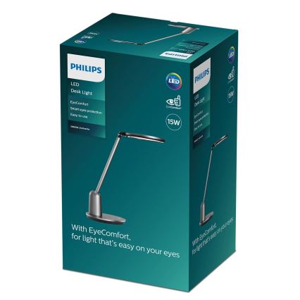 Philips - LED Ściemnialna dotykowa lampa stołowa EINSTEIN SCENE SWITCH LED/15W/230V 2800/4000/5100K CRI94