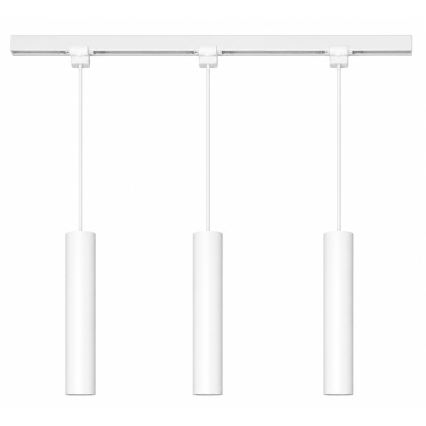 Philips - LED RGBW ściemnialna lampa na linkach do systemu szynowego EASYLINK HUE 3xGU10/4,7W/230V 2200-6500K 1m biała + Hue Bridge