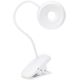 Philips - LED Ściemnialna lampa z klipsem DONUTCLIP LED/3W/5V CRI 90 biała