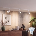 Philips - LED ściemnialna oprawa punktowa do systemu szynowego EASYLINK 3xGU10/7W/230V 2200-2700K 1m biała