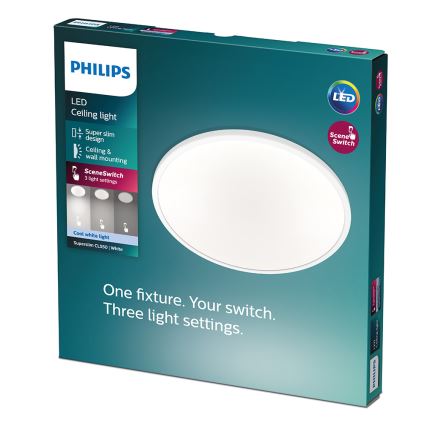 Philips - LED Ściemnialna lampa sufitowa LED/15W/230V 4000K