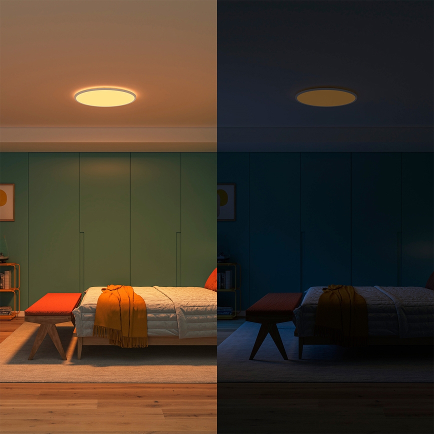 Philips - Ściemnialna oprawa sufitowa SUPERSLIM LED/32W/230V 2700-6500K Wi-Fi