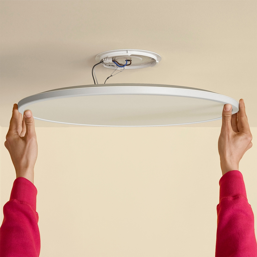 Philips - Ściemnialna oprawa sufitowa SUPERSLIM LED/32W/230V 2700-6500K Wi-Fi