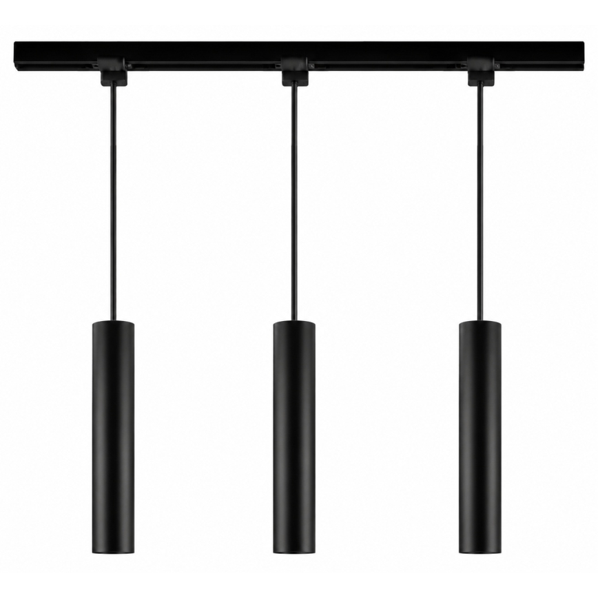 Philips - ściemnialna lampa wisząca LED na lince w systemie szynowym EASYLINK 3xGU10/6,2W/230V 2200-2700K 1m czarna