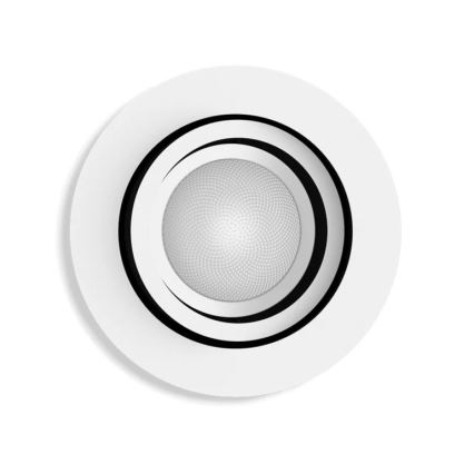 Philips - LED Ściemnialna oprawa wpuszczana Hue MILLISKIN 1xGU10/4,2W/230V 2200-6500K biała