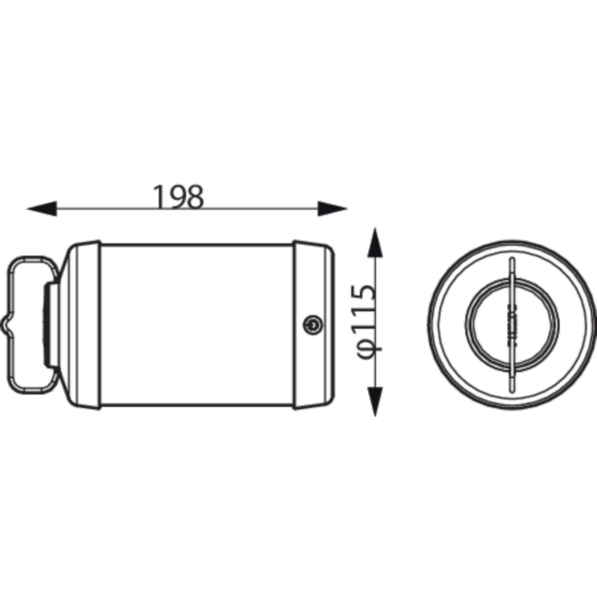 Philips - LED Ściemnialna przenośna lampa CICERO LED/6W/5V 4000 mAh IP54