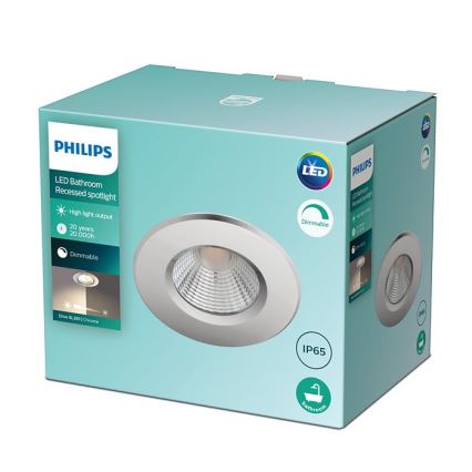 Philips - LED Ściemnialne oświetlenie łazienkowe DIVE 1xLED/5,5W/230V IP65