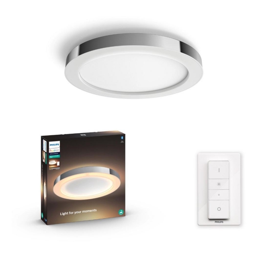 Philips - LED Ściemnialne oświetlenie łazienkowe Hue ADORE LED/40W/230V + pilot IP44