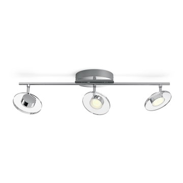 Philips - LED Ściemnialne oświetlenie punktowe 3xLED/4,5W/230V