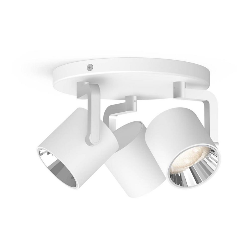 Philips - LED Ściemnialne oświetlenie punktowe 3xLED/4.5W/230V