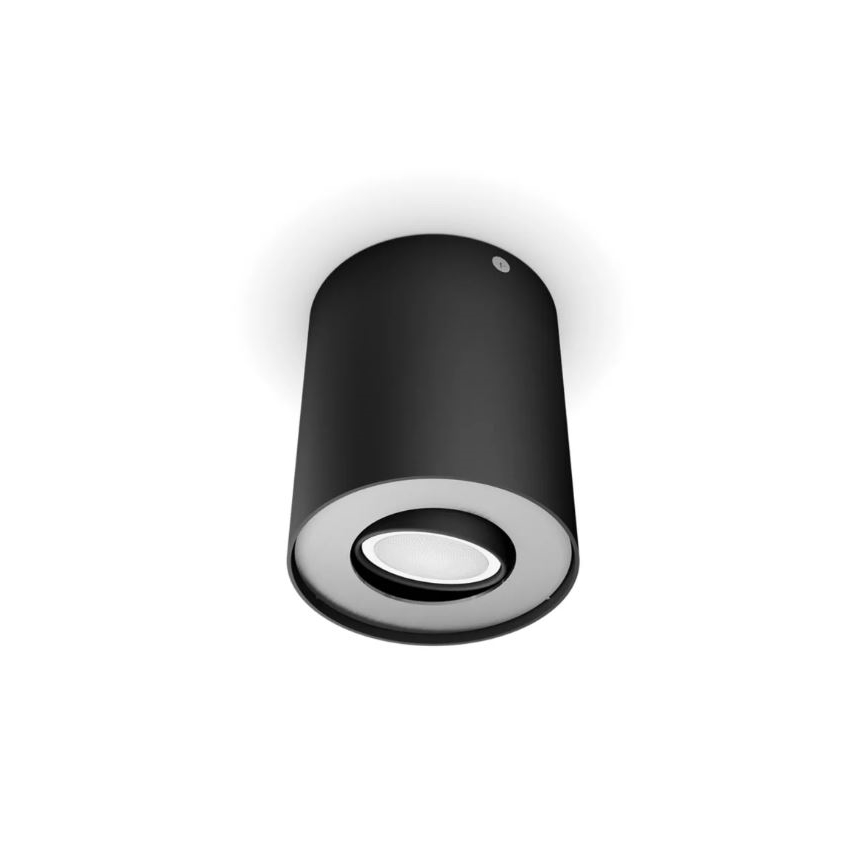 Philips - LED Ściemnialne oświetlenie punktowe Hue PILLAR 1xGU10/4,2W/230V 2200-6500K + pilot zdalnego sterowania czarne