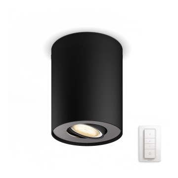 Philips - LED Ściemnialne oświetlenie punktowe Hue PILLAR 1xGU10/5,5W