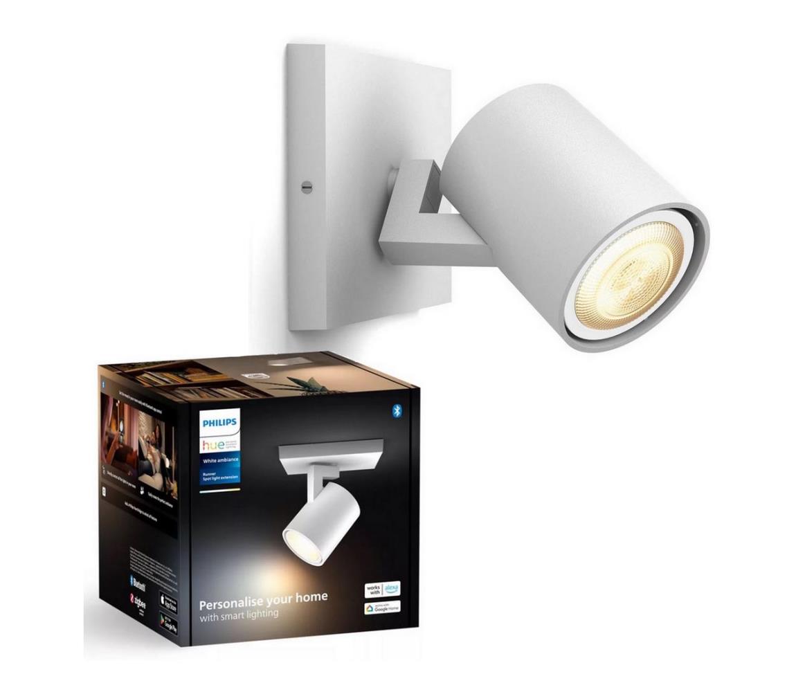 Philips - LED Ściemnialne oświetlenie punktowe Hue RUNNER 1xGU10/4,2W/230V białe