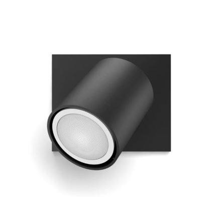 Philips - LED Ściemnialne oświetlenie punktowe Hue RUNNER 1xGU10/4,2W/230V 2200-6500K + pilot zdalnego sterowania czarne