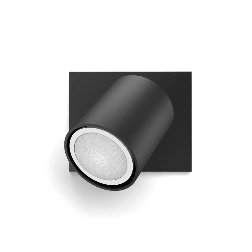 Philips - LED Ściemnialne oświetlenie punktowe Hue RUNNER 1xGU10/4,2W/230V 2200-6500K + pilot zdalnego sterowania czarne