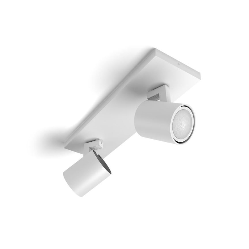 Philips - LED Ściemnialne oświetlenie punktowe Hue RUNNER 2xGU10/4,2W/230V 2200-6500K + pilot zdalnego sterowania białe