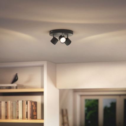 Philips - LED Ściemnialne oświetlenie punktowe 3xLED/4,5W/230V