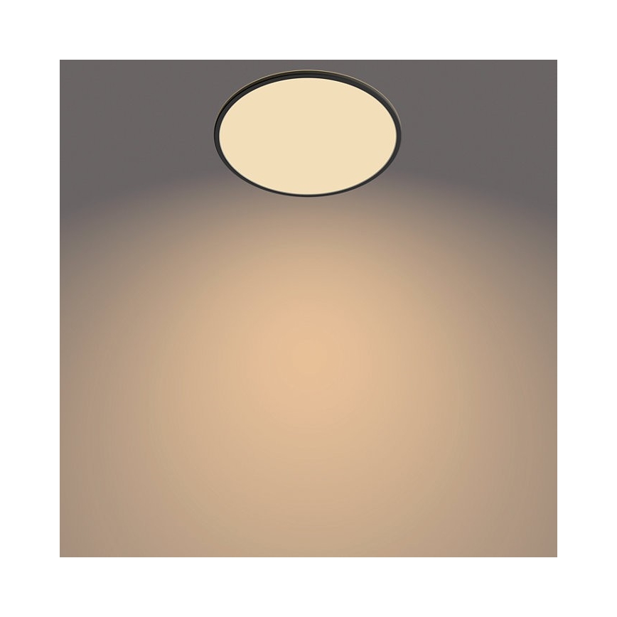 Philips - LED Ściemnialne oświetlenie zewnętrzne SUPERSLIM SCENE SWITCH LED/15W/230V IP54 czarne