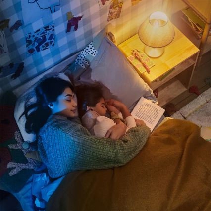 Philips - LED ściemnialny wentylator sufitowy OLAS LED/24W/230V śr. 132 cm biała/brązowa + pilot zdalnego sterowania