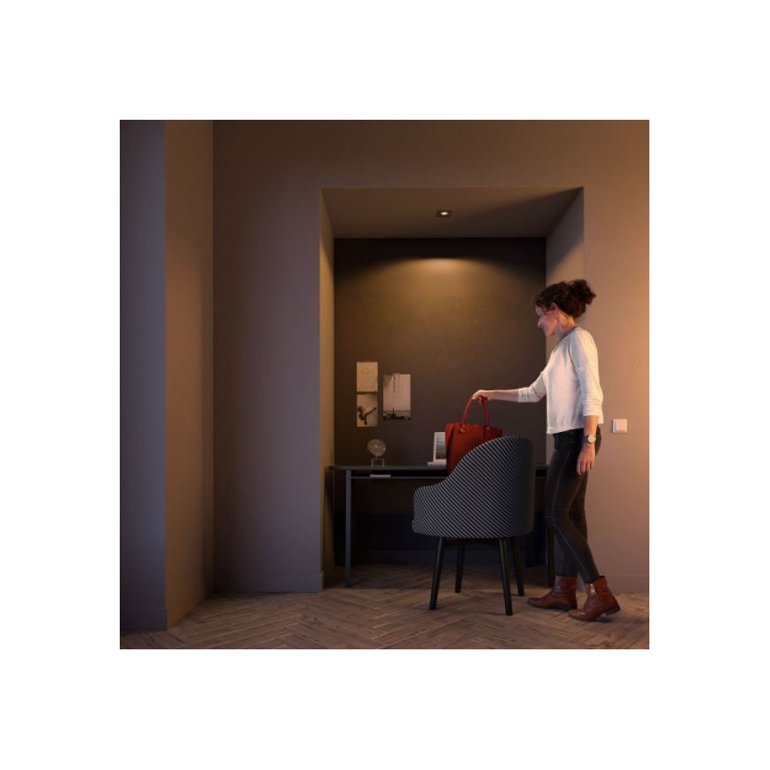 Philips 50391/11/P0 - LED Ściemniana oprawa wpuszczana SHELLBARK Warm Glow 1xLED/4,5W/230V 2200-2700K