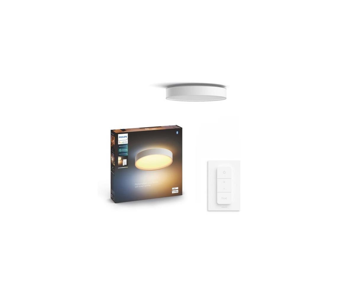 Philips - LED Ściemniane oświetlenie łazienkowe Hue LED/19,2W/230V IP44 śr. 381+ pilot