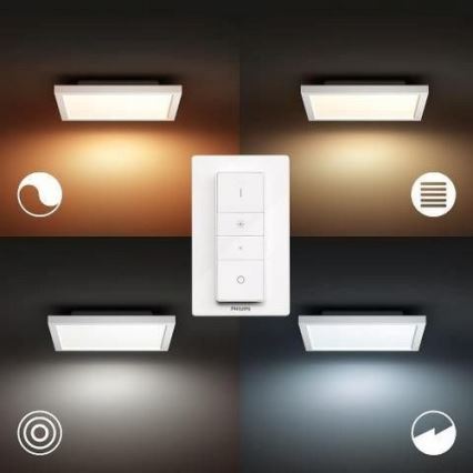 Philips - LED Ściemniany plafon Hue LED/19W/230V 2200-6500K + pilot