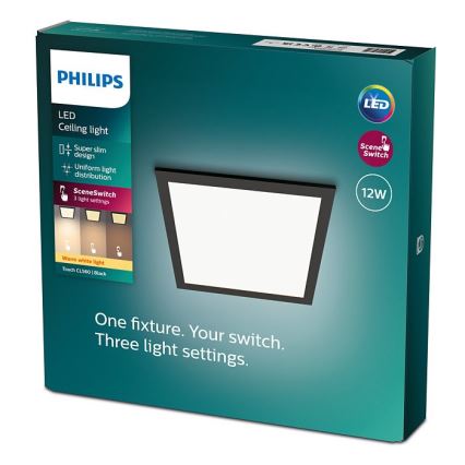 Philips - LED Ściemniany plafon SCENE SWITCH LED/12W/230V 2700K