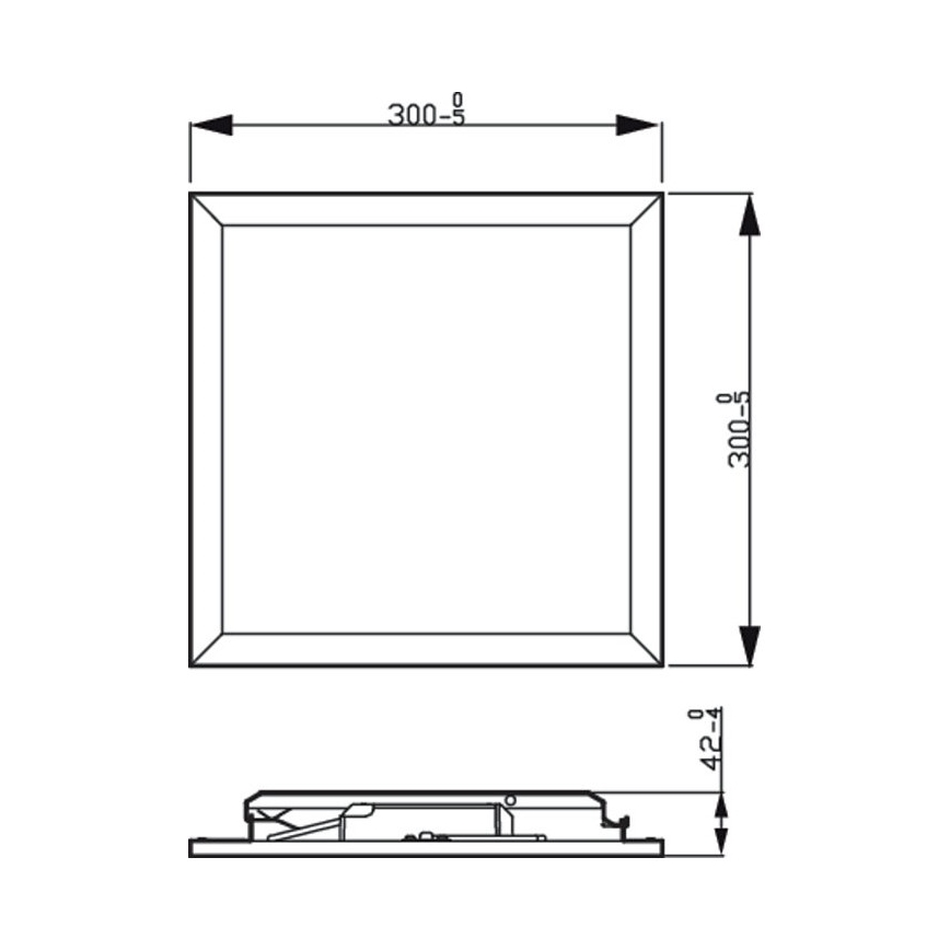 Philips - LED Ściemniany plafon SCENE SWITCH LED/12W/230V 2700K